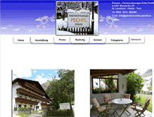 Tablet Screenshot of pension-erika-pechtl.at